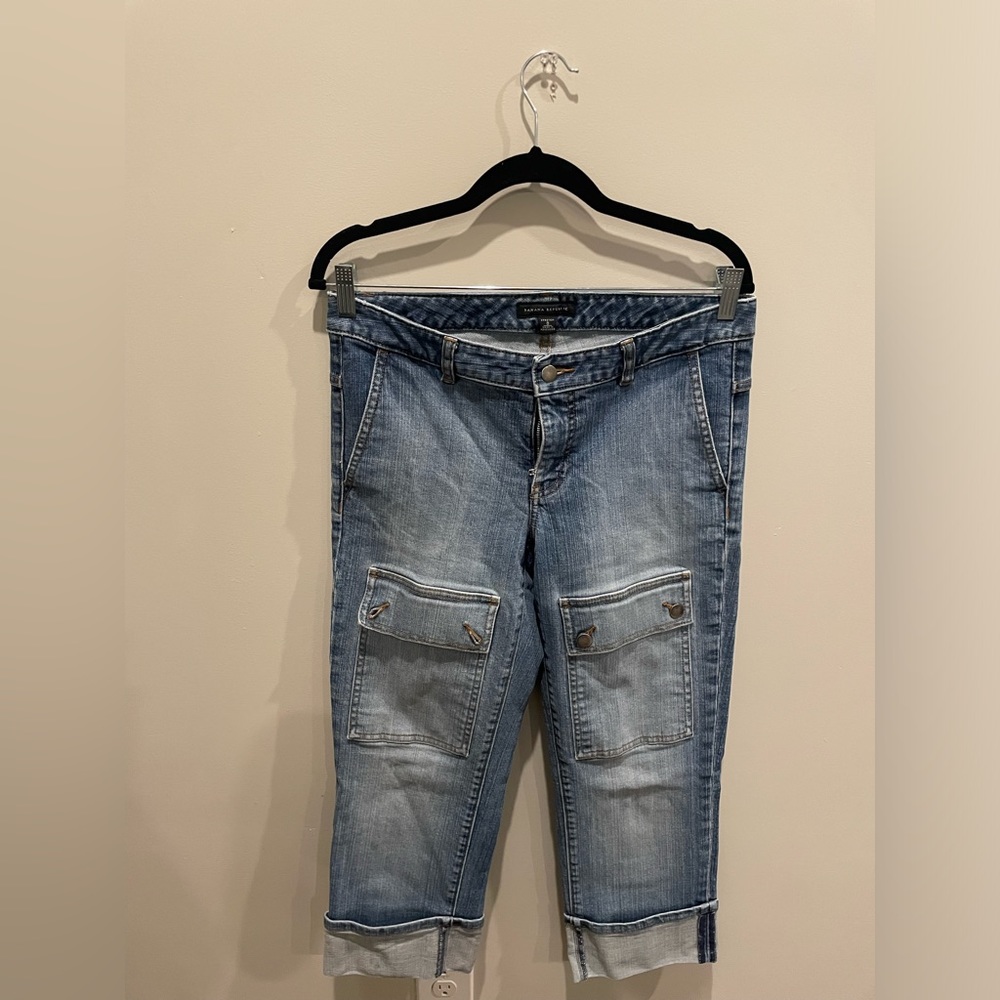 Banana Republic Cuffed Crop Jeans